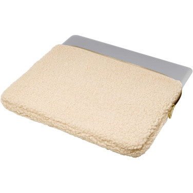 Logotrade presentreklam bild: Bear 13 tums laptopfodral av GRS-återvunnen sherpa, 2 l