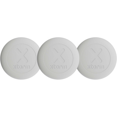 Logotrade profilprodukter bild: Xtorm XTAG2A 3-pack vattentålig tracker