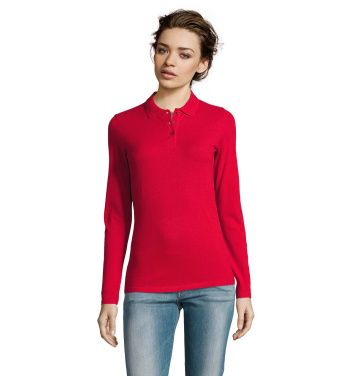 Logotrade kampanjprodukter bild: PERFECT DAM LSL POLO 180