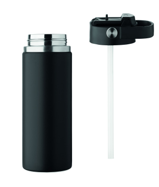 Logotrade reklamprodukter bild: Flaska med dubbelvägg 500ml