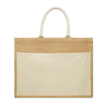 Logotrade profilprodukter bild: Kasse i bomull/jute 280gsm
