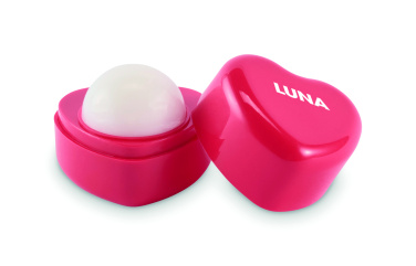 Logotrade presentreklam bild: Veganskt hjärtforat läppbalsam