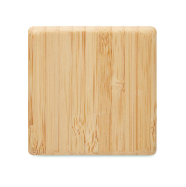 Logotrade profilprodukter bild: Snooze-timer i bambu med twist