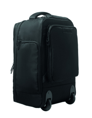 Logotrade profilprodukter bild: Trolleyryggsäck i 290T RPET