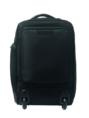 Logotrade profilprodukter bild: Trolleyryggsäck i 290T RPET