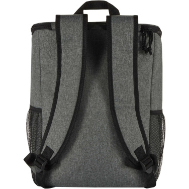 Logotrade kampanjprodukter bild: Tundra picknick kylryggsäck av återvunnen GRS med serveringsset, 20 l