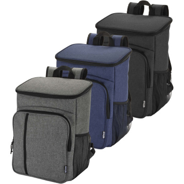 Logotrade profilprodukter bild: Tundra picknick kylryggsäck av återvunnen GRS med serveringsset, 20 l
