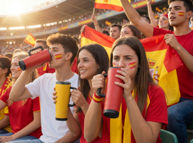 Logotrade reklamprodukter bild: Howler Cup w handle 700ml