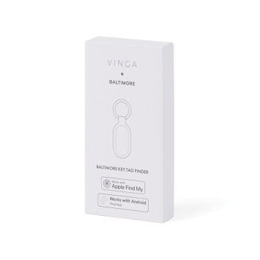 Logotrade profilprodukter bild: VINGA Baltimore RCS Key tag With Finder Dual