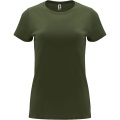 Capri kortärmad T-shirt för dam, Venture Green