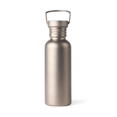 Logotrade presentreklam bild: Nordic Drift Trail Light Titanium vattenflaska 600 ml